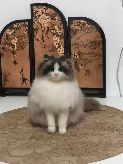【オーダー】リアル風ペット羊毛フェルト｜全身タイプ
