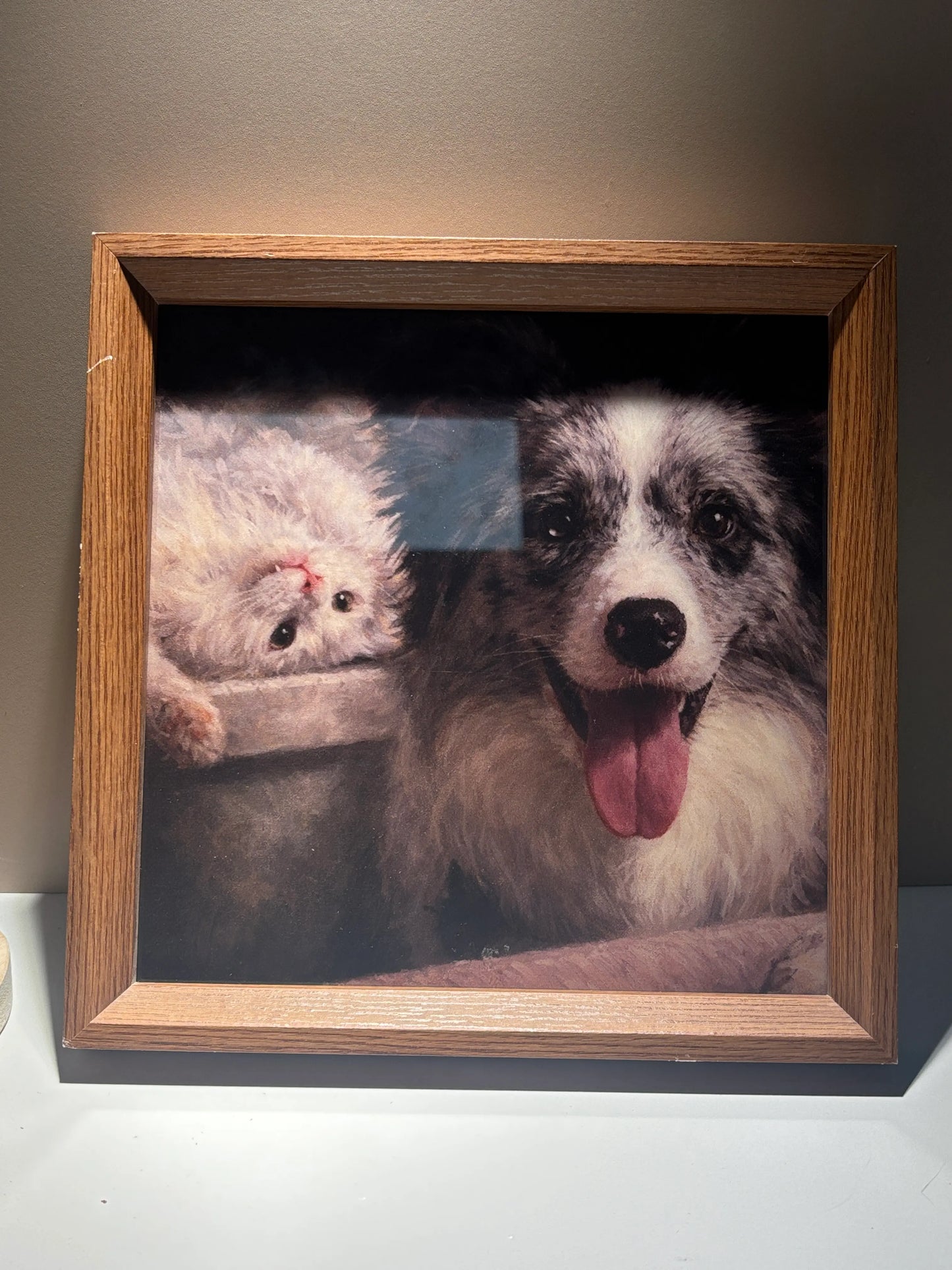 [Custom] Pet Art Portrait | Acrylic Hand-Painted
