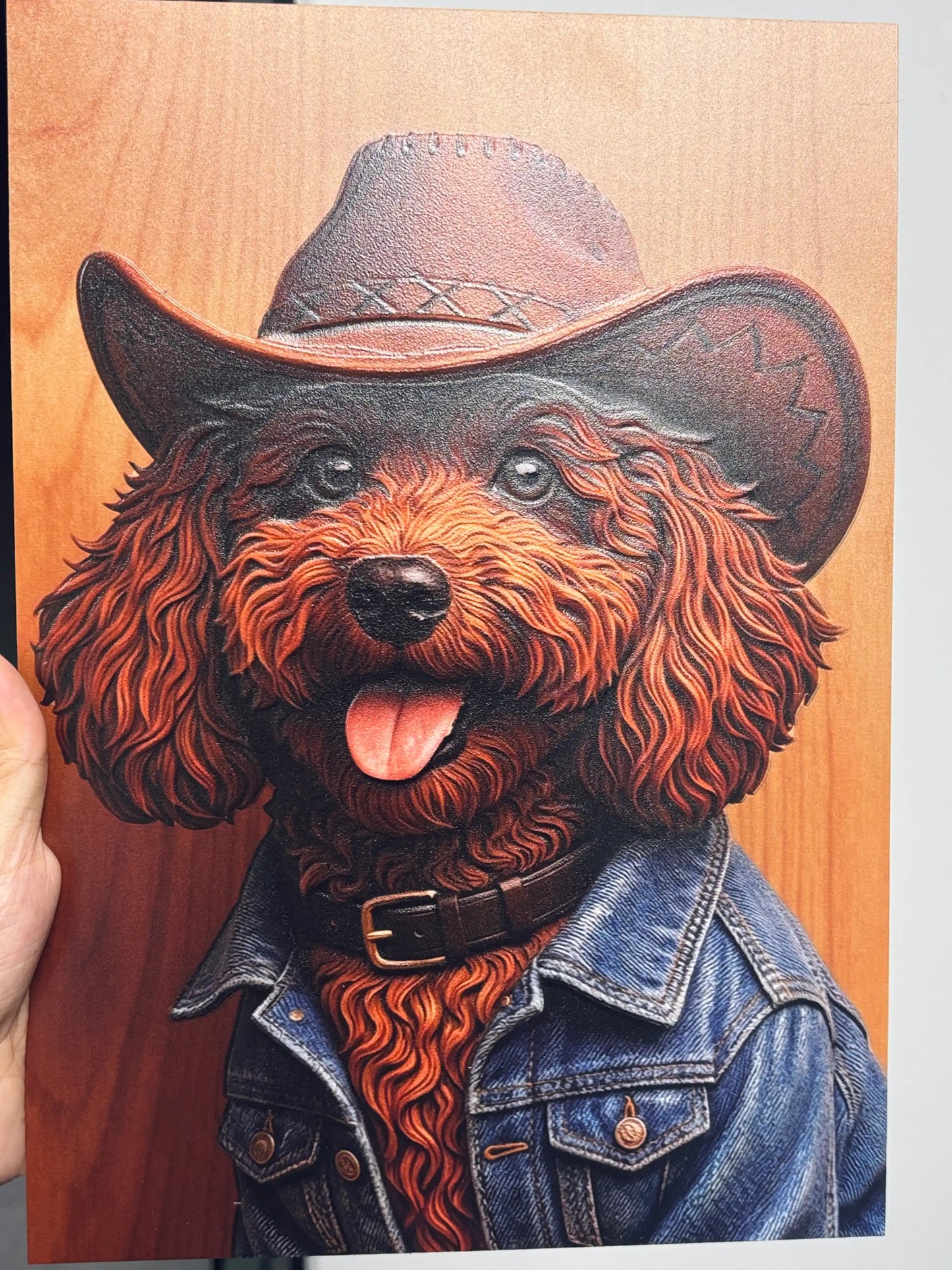 [Custom] Pet Art Portrait | Acrylic Hand-Painted