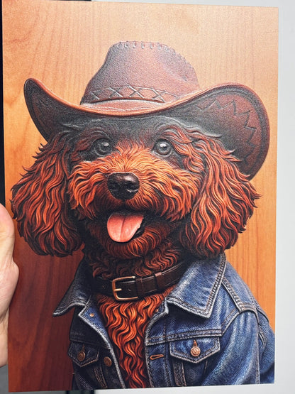 [Custom] Pet Art Portrait | Acrylic Hand-Painted