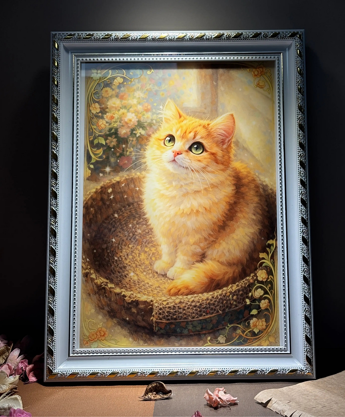 [Custom] Pet Art Portrait | Acrylic Hand-Painted